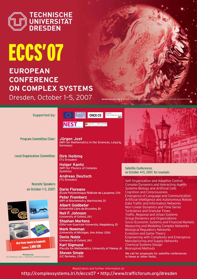 ECCS 2007 Conference Poster
