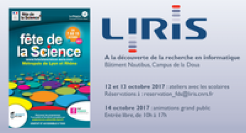 Fête de la science 2017 au LIRIS