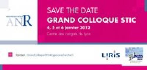 Grand Colloque ANR STIC 2012